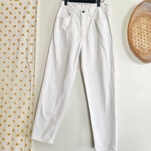 Vintage Guess Georges Marciano Jeans USA Made White Denim High Waist 32